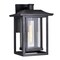 Cwi Lighting Winfield 1 Light Black Outdoor Wall Light 0414W10-1-101 - alternate 1